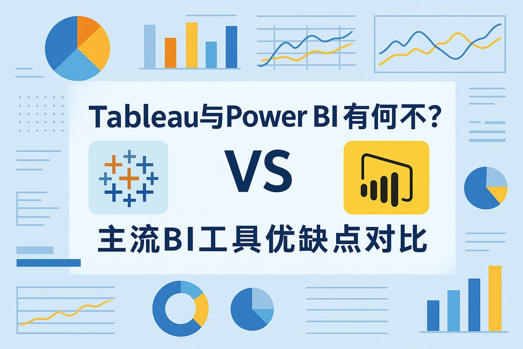 Tableau与Power BI有何不同？主流BI工具优缺点对比